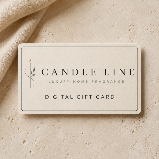 Candle Line digital gift card featuring the official Candle Line logo